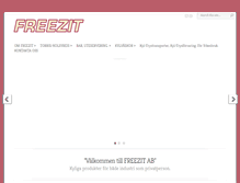 Tablet Screenshot of freezit.se